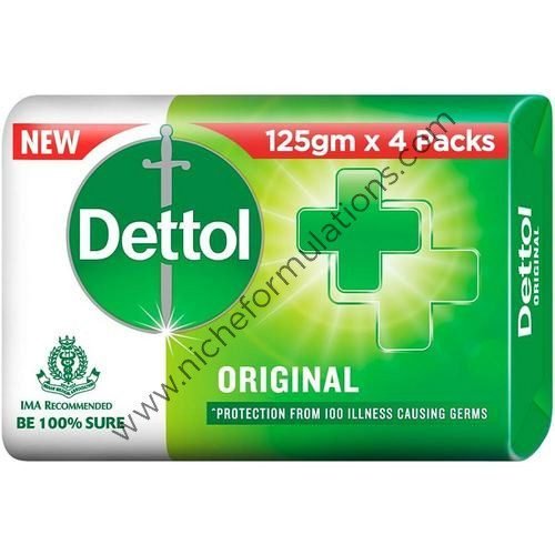 Dettol Original Bathing Soap Bar (125gm Each)