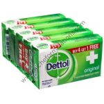 Dettol Original Bathing Soap Bar (75gm Each) Buy 4 Get 1 Free
