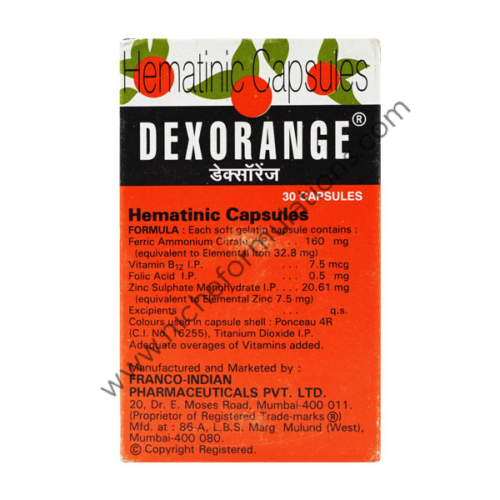 Dexorange Hematinic Capsule