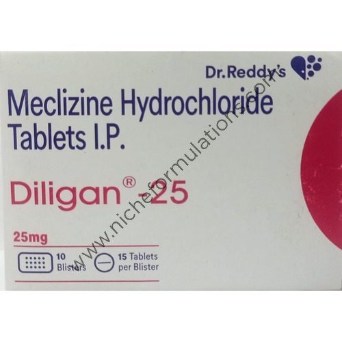 Diligan 25 Tablet exporter in India