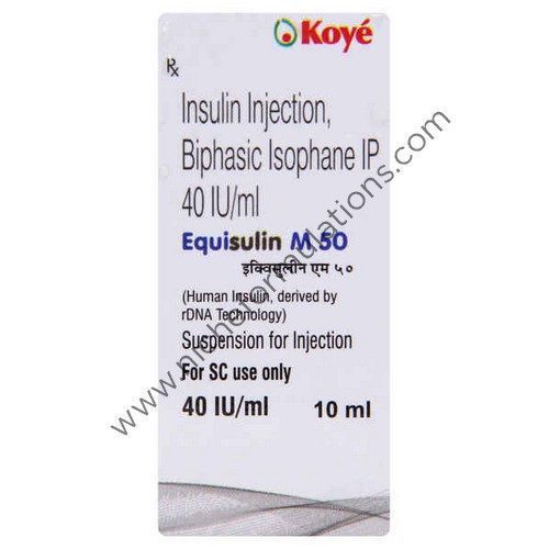 Equisulin-M 50 Injection 40IU/ml