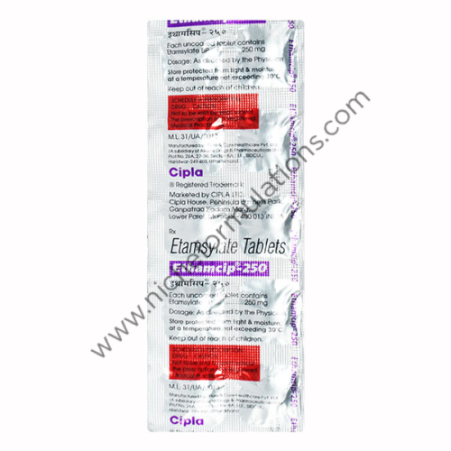 Ethamcip 250mg Tablet