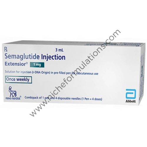Extensior 1mg Injection Combipack (1 Prefilled Pen 3ml & 4 Needles)