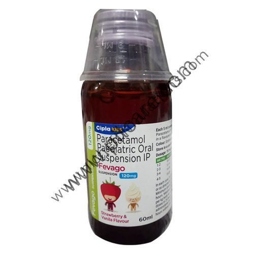 Fevago 120mg Suspension Oral Suspension Strawberry Fevago 120mg Suspension Oral Suspension Strawberry