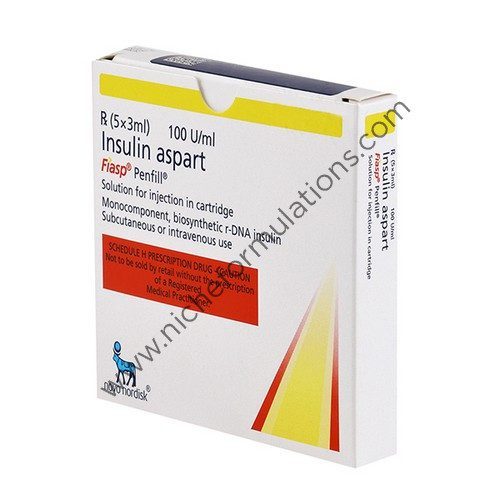 Fiasp 100IU/ml Penfill