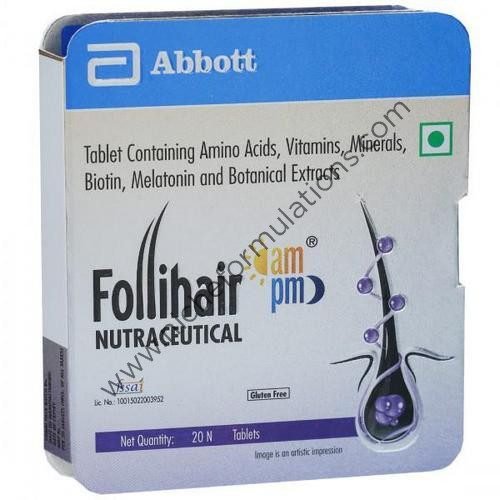 Follihair AM/PM Tablet Gluten Free