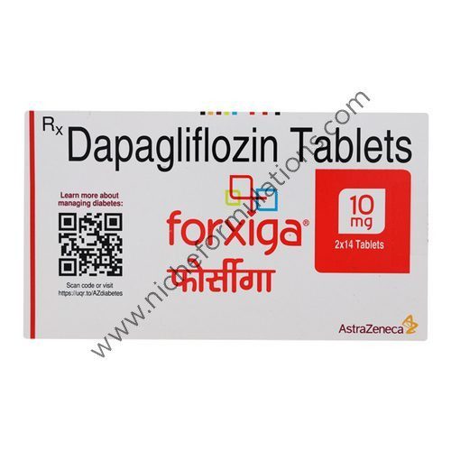 Forxiga 10mg Tablet Medicine Exporter in India