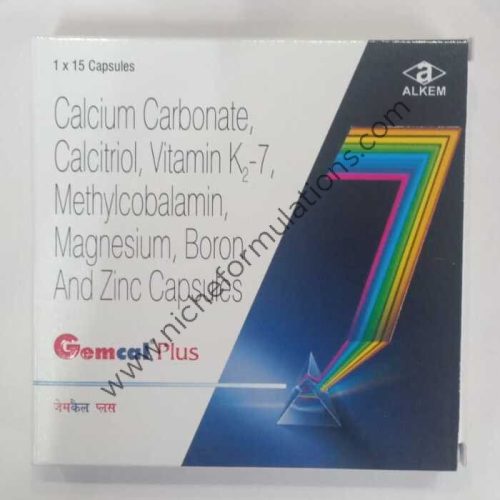 Gemcal Plus Soft Gelatin Capsule