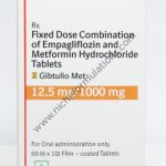 Gibtulio Met 12.5mg 1000mg Tablet