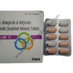 Glimda-mv 1 Tablet Sr