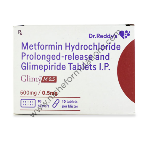 Glimy M 0.5 Tablet