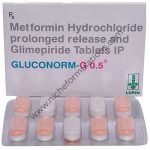 Gluconorm-G 0.5mg 500mg Tablet PR