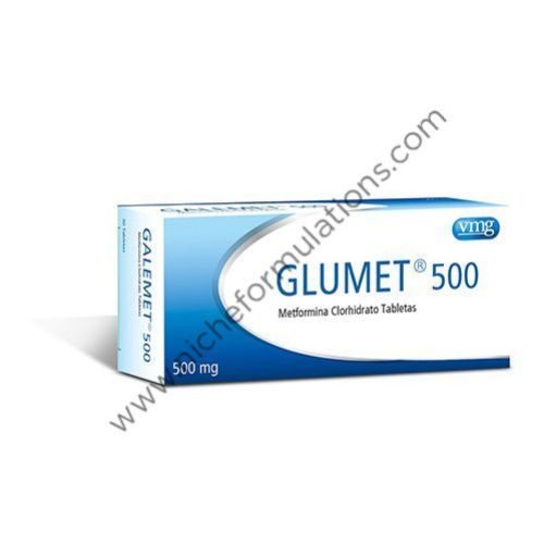 Glumet 500mg Tablet