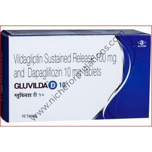 Gluvilda D 10mg/100mg Tablet