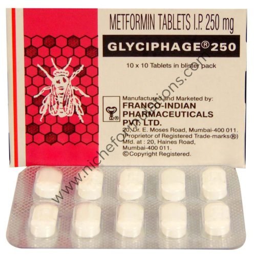 Glyciphage 250 Tablet Glyciphage 250 Tablet