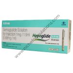 Hepaglide 0.25mg Injection (1 Multi-dose Disposable Pen, 4 Needle, 4 Alcohol Swab)