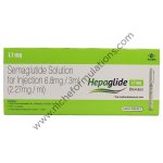 Hepaglide 1.7mg Injection (1 Multi-dose Disposable Pen, 4 Needle, 4 Alcohol Swab)