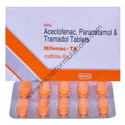 Hifenac TA 100mg 325mg 37.5mg Tablet