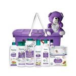 Himalaya Baby Summer Care Pack with Basket and Teddy