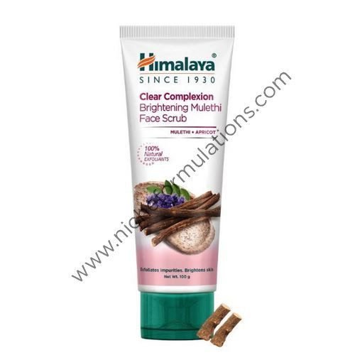 Himalaya Clear Complexion Brightening Mulethi Face Scrub