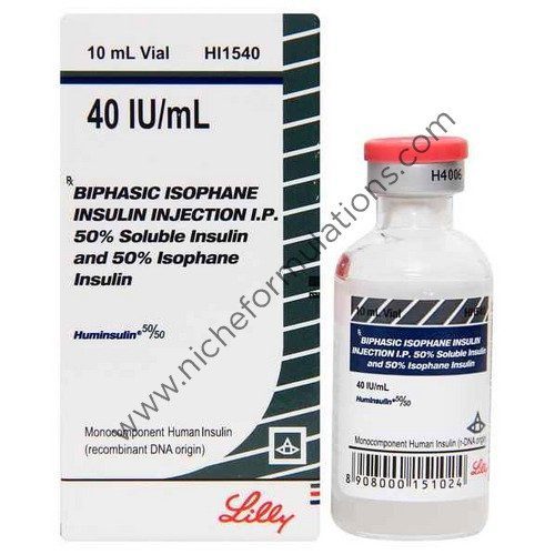 Huminsulin 50/50 Suspension for Injection 40IU/ml