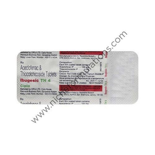 Ibugesic TH 100mg/4mg Tablet
