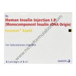 Insuman 100IU Solution for Injection