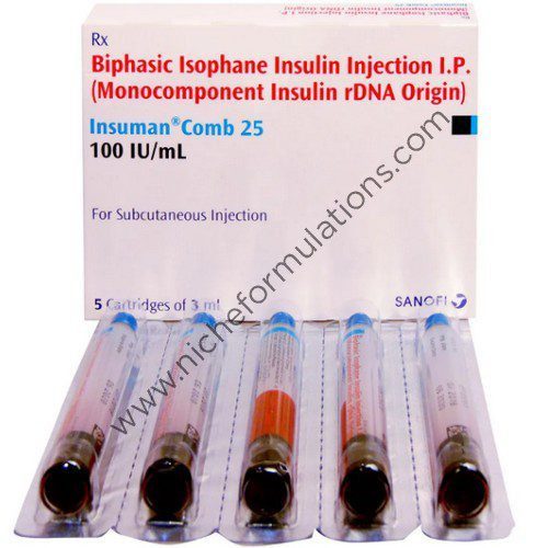 Insuman Comb 25 Injection