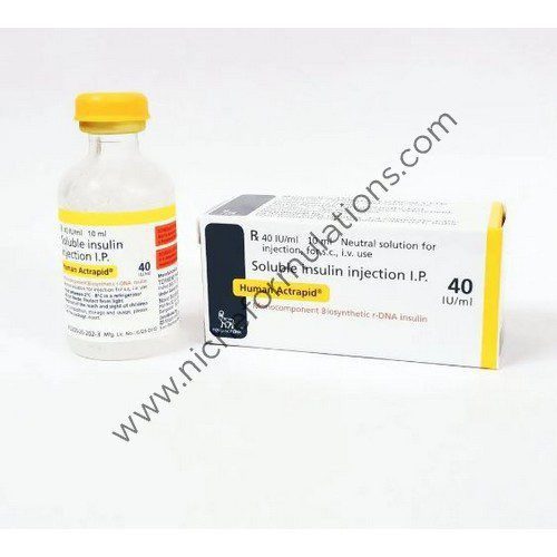 Insuman Rapid 40IU/ml Solution for Injection