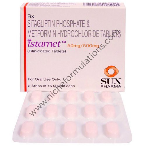 Istamet 50mg 500mg Tablet