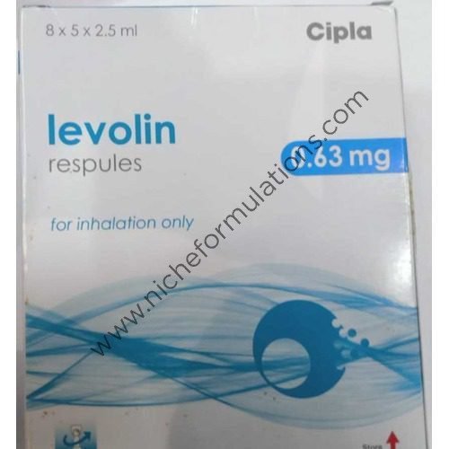 Levolin 0.63mg Respules
