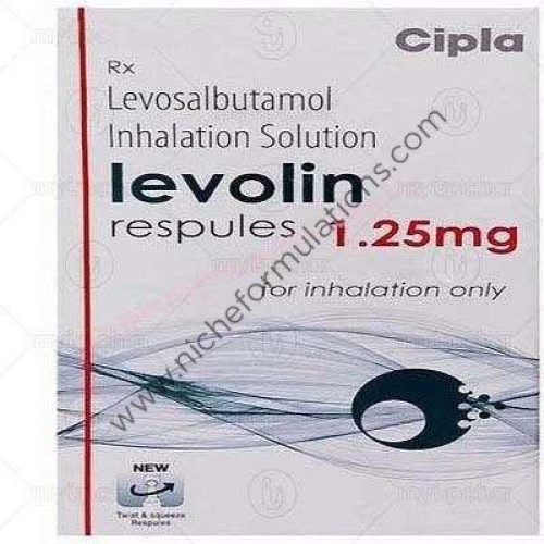 Levolin 1.25mg Respules