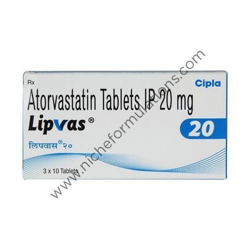 Lipvas 20 Tablet Exporter from India