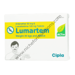Lumartem 20 Mg 120 Mg Tablet