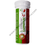 Lumenac-C-Effervescent-Tablet-Strawberry-10-Tablet-Bottle
