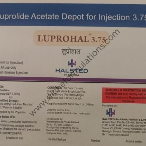 Luprohal 3.75 Injection Luprohal 3.75 Injection