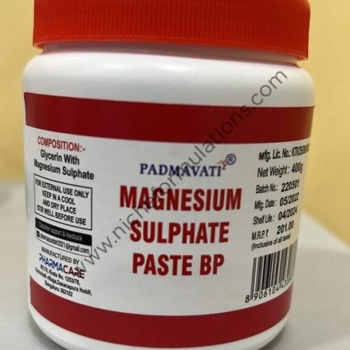 Magnesium Sulphate Paste Bp Magnesium Sulphate Paste BP Medicine Exporter in India