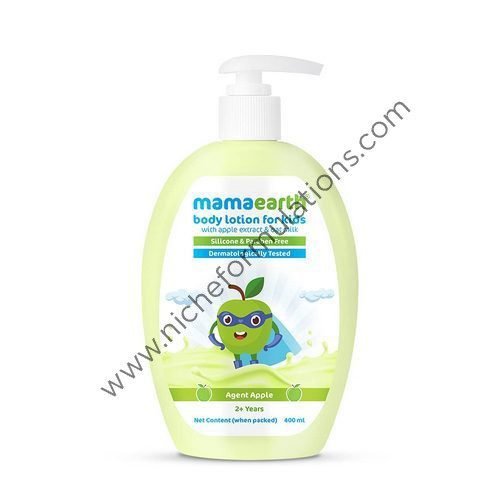 Mamaearth Agent Apple Body Lotion for Kids 2+ Years