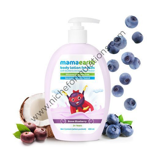 Mamaearth Brave Blueberry Body Lotion for Kids 2+ Years