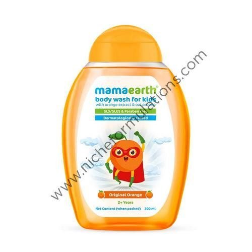 Mamaearth Original Orange Body Wash Kids 2+ Years
