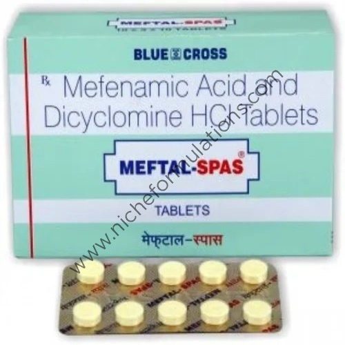 Meftal-Spas Tablet Exporter from India