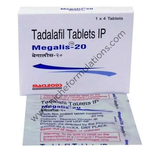 Megalis 20 Tablet Medicine Exporter in India
