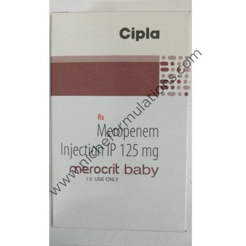 Merocrit Baby 125mg Injection