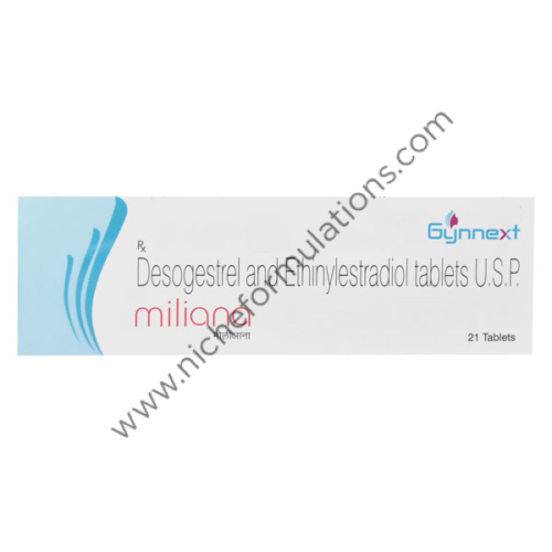Miliana Tablet Exporter in India