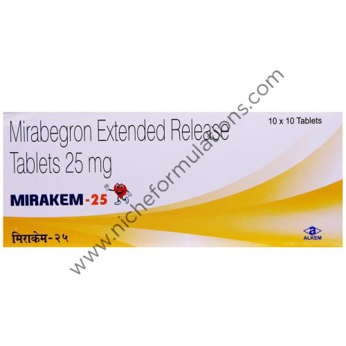 Mirakem 25mg Tablet