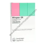 Mirapex 0.75mg Tablet ER
