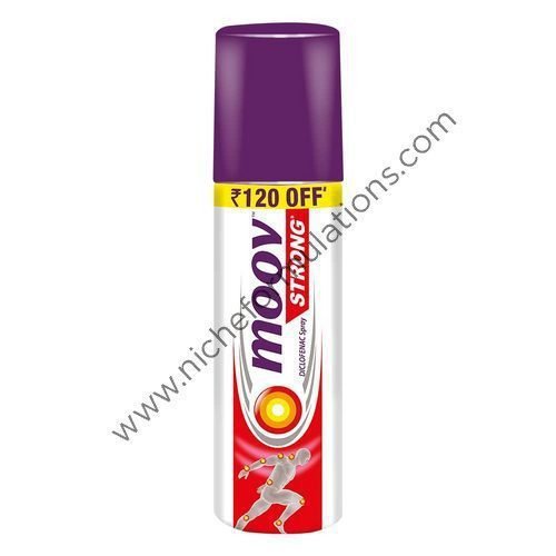 Moov Strong Diclofenac Pain Relief Spray for Back Pain