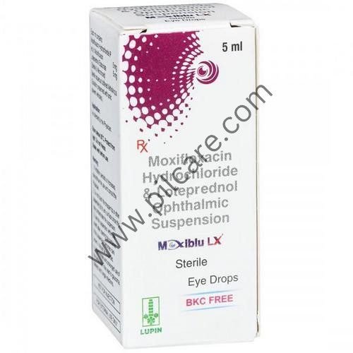 Moxiblu LX Eye Drop BKC Free