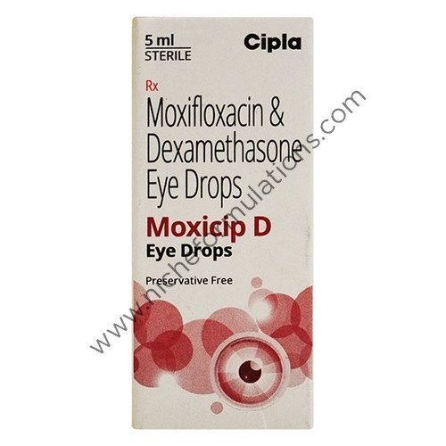 Moxicip D Eye Drop