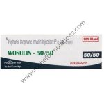 New Wosulin 50/50 100IU/ml Injection 3ml